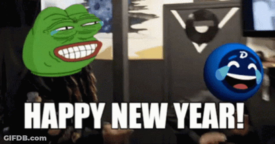 Merry New Year GIF