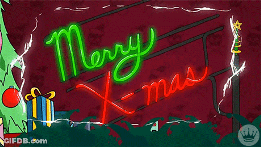 Merry X Mas Happy Christmas GIF