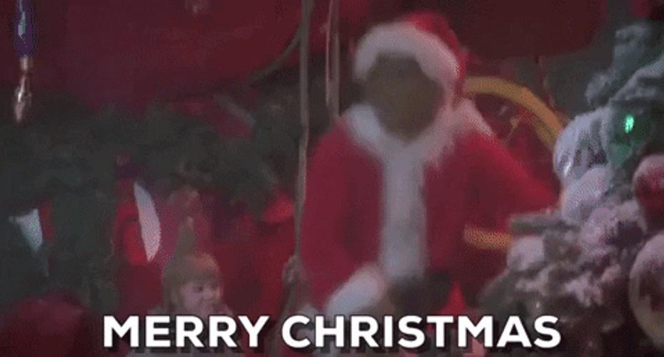 Merry Xmas Excited The Grinch GIF