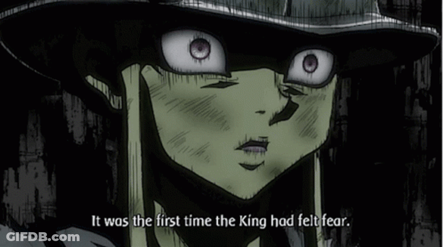 Meruem First Time King Felt Fear GIF