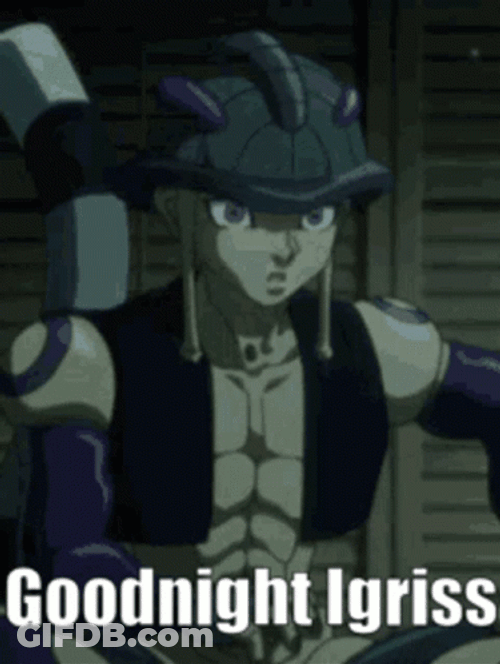 Meruem Goodnight Igriss GIF