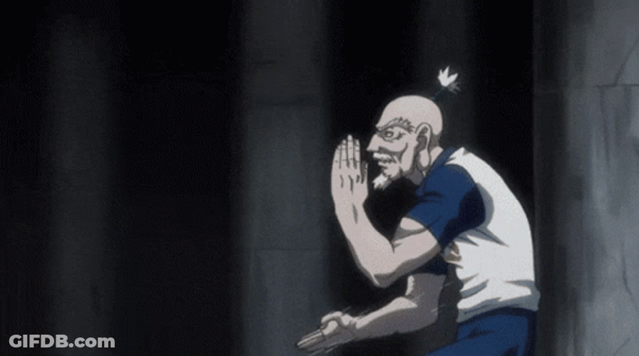 Meruem Netero Intense Fight GIF