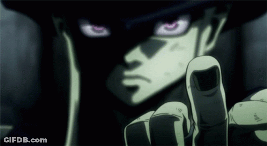 Meruem Pointing Finger GIF