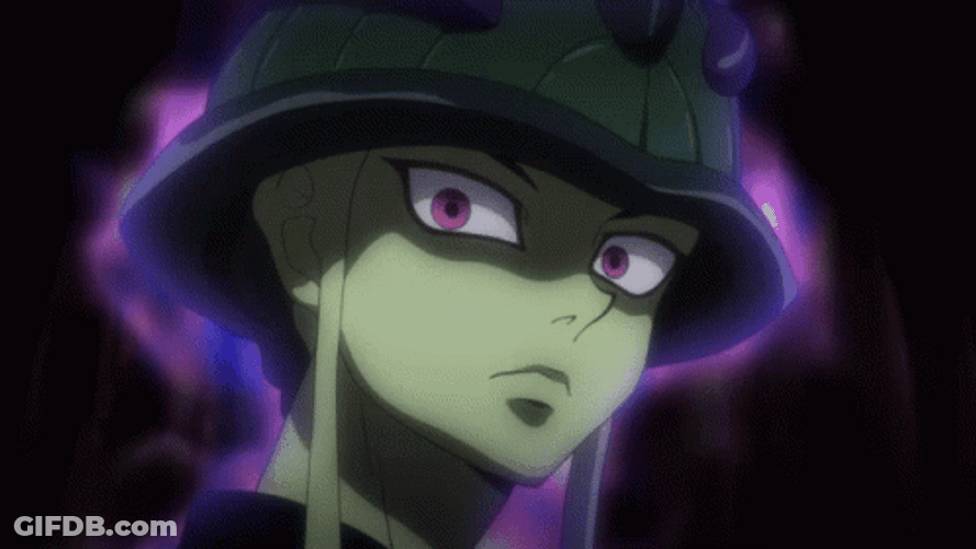Meruem Weird Smile GIF