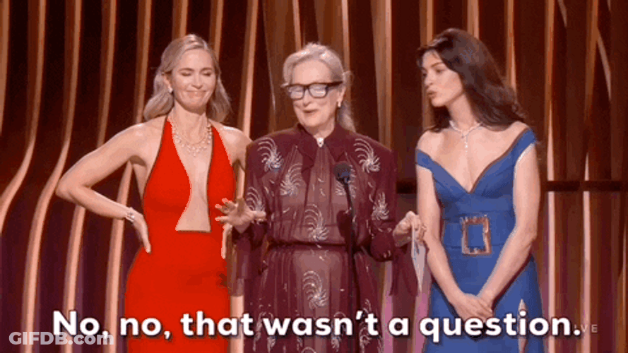 Meryl Anne Emily No No GIF