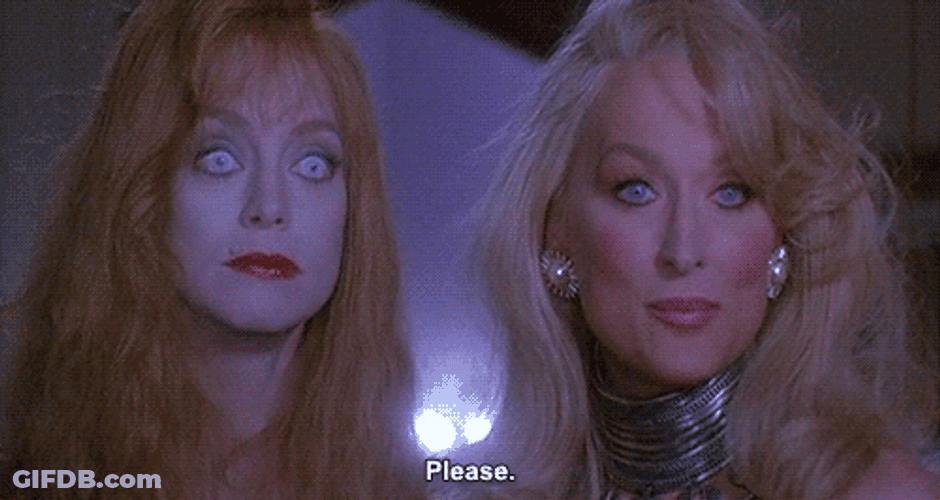 Meryl Streep Goldie Hawn Death Becomes Her GIF