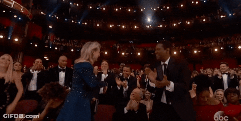 Meryl Streep Thank You All GIF