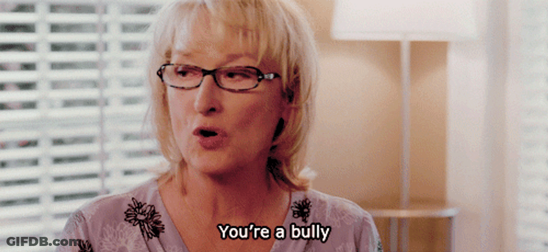 Meryl Streep Youre A Bully GIF