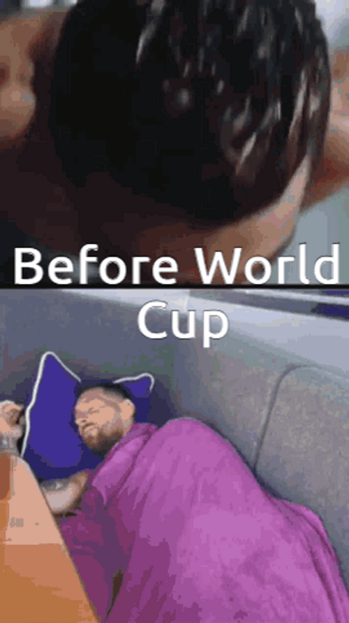 Messi And Ronaldo Before World Cup Meme GIF