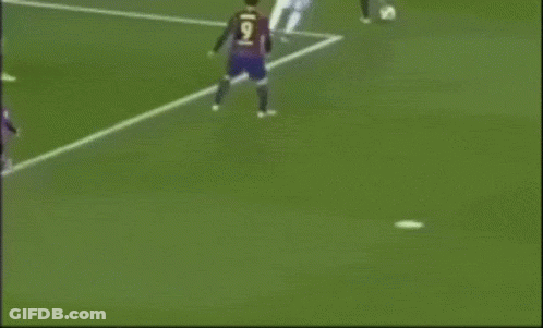 Messiento Mal Above Soccer Field GIF