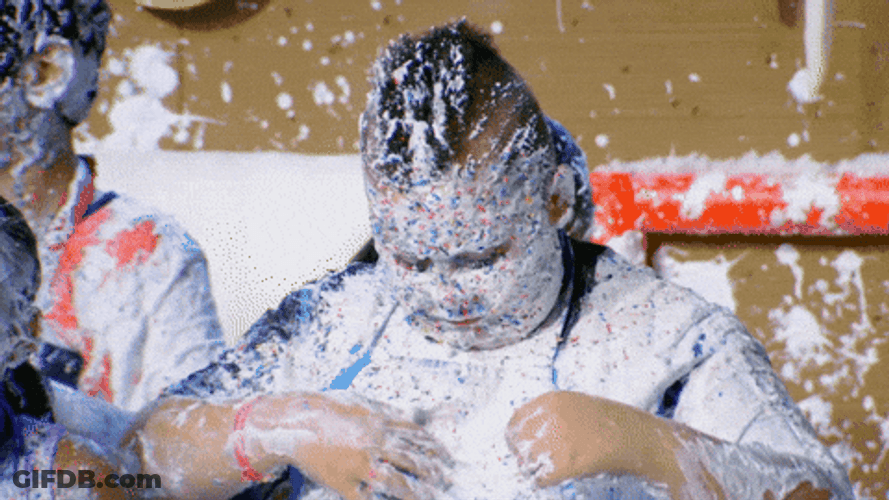 Messy Glaze Glazing Frost GIF