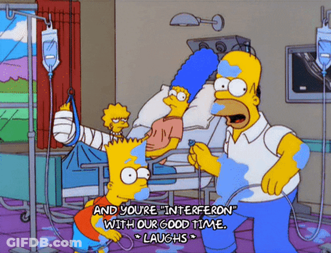 Messy Hospital Room The Simpsons GIF