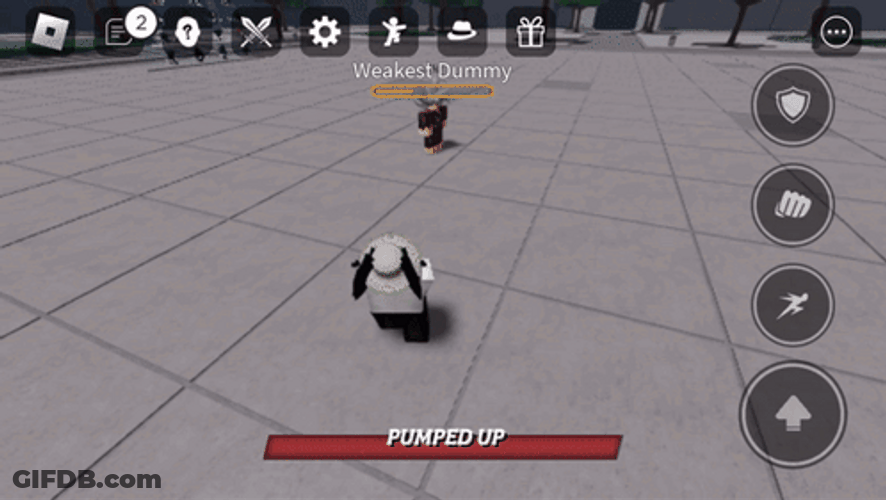Metal Bat Roblox Pumped Up GIF