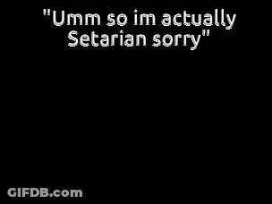 Metal Coil Umm So Im Actually Setarian Sorry GIF