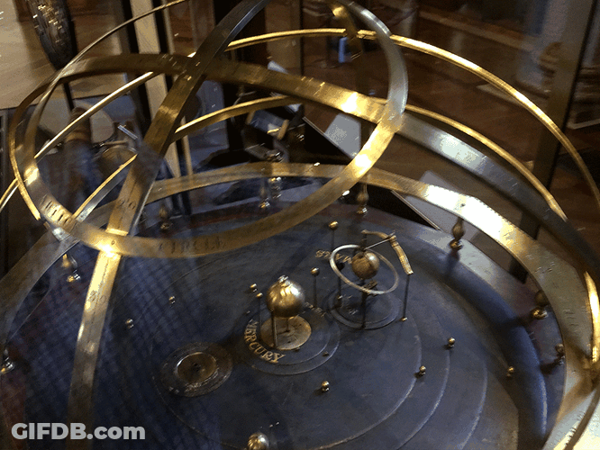 Metal Dome Museum Shaking GIF