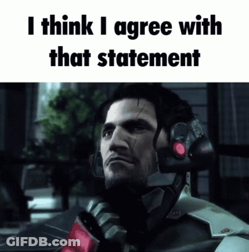Metal Gear Jetstream Sam Agree With Statement GIF