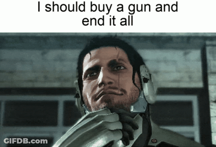Metal Gear Jetstream Sam Buy Gun GIF