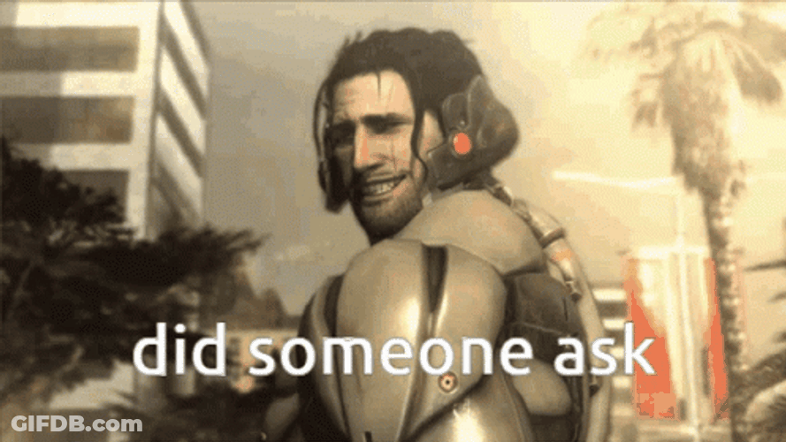 Metal Gear Jetstream Sam Did Someone Ask GIF