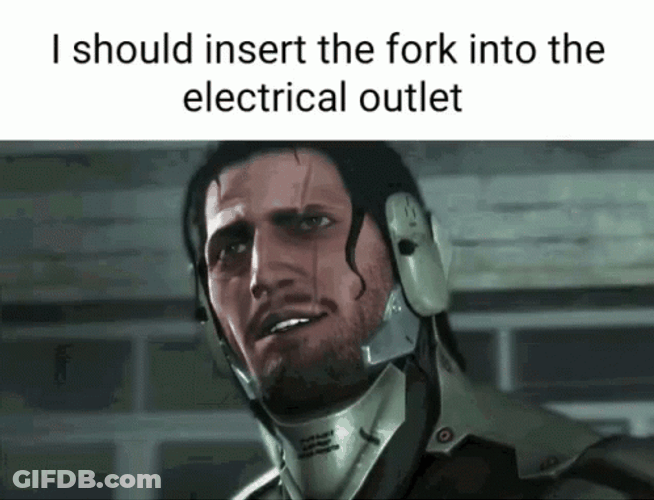 Metal Gear Jetstream Sam Electric Outlet Thoughts GIF