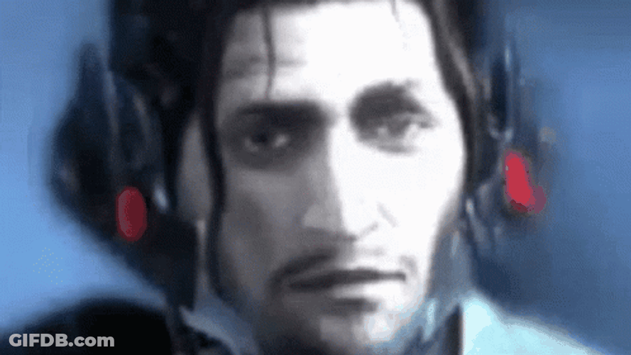 Metal Gear Jetstream Sam Emotional Face GIF