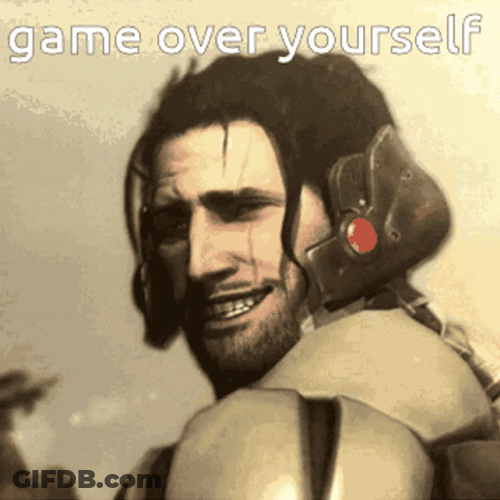 Metal Gear Jetstream Sam Game Over Yourself GIF