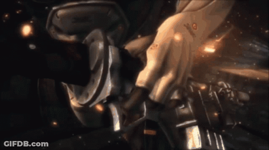 Metal Gear Jetstream Sam Striking Sword GIF