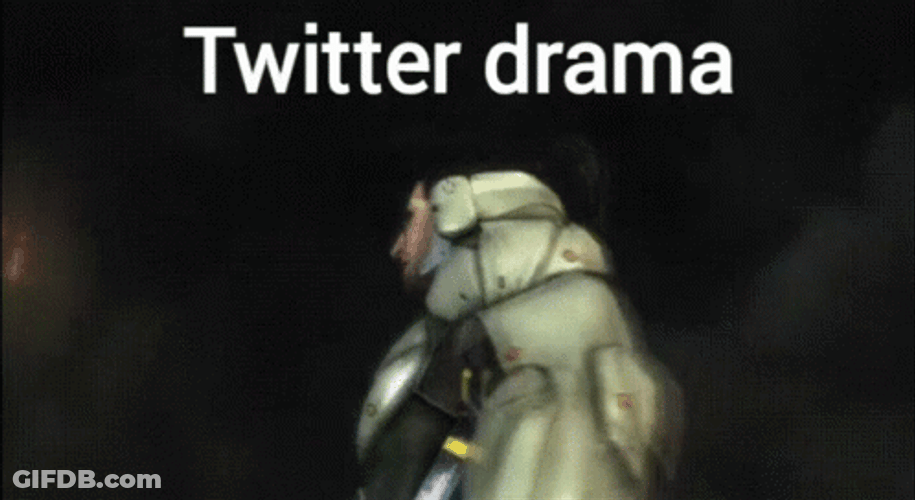 Metal Gear Jetstream Sam Twitter Drama Clap GIF