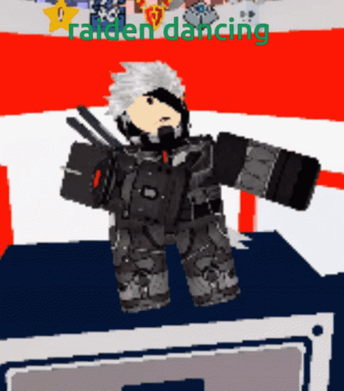 Metal Gear Lego Raiden Dancing GIF