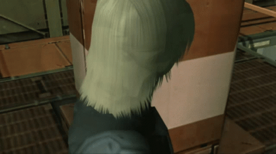 Metal Gear Raiden Head Turn GIF
