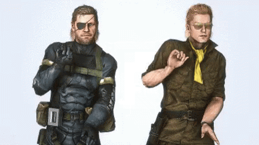 Metal Gear Solid Cute Dance GIF