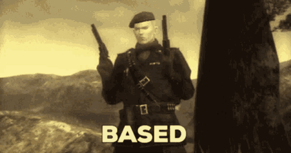 Metal Gear Solid Ocelot Meme GIF