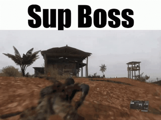 Metal Gear Solid Sup Boss GIF
