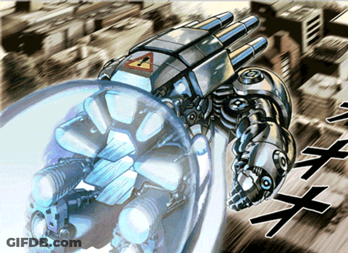 Metal Knight Unit Manga GIF