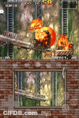 Metal Slug Seven NDS GIF