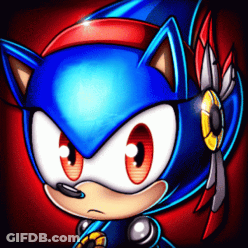 Metal Sonic Animation GIF