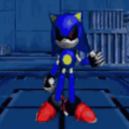 Metal Sonic Dancing GIF