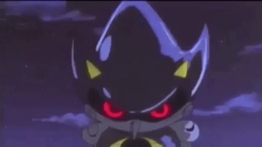 Metal Sonic Deadly Look GIF