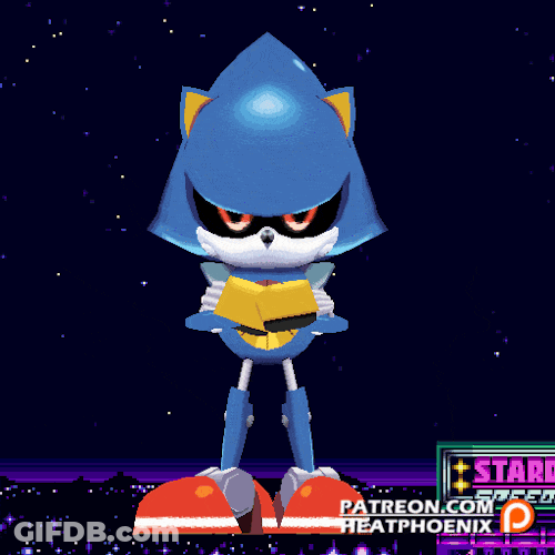 Metal Sonic Galaxy GIF