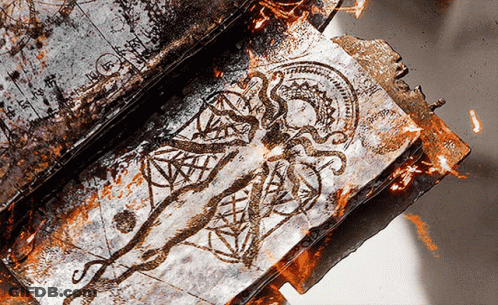 Metal With Drawing Of Woman GIF