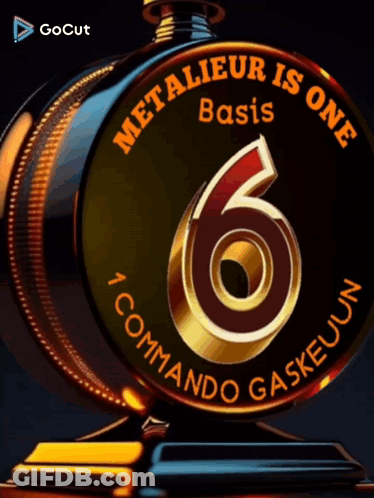 Metalieur Basis 6 7 Commando Gaskeuun Logo GIF