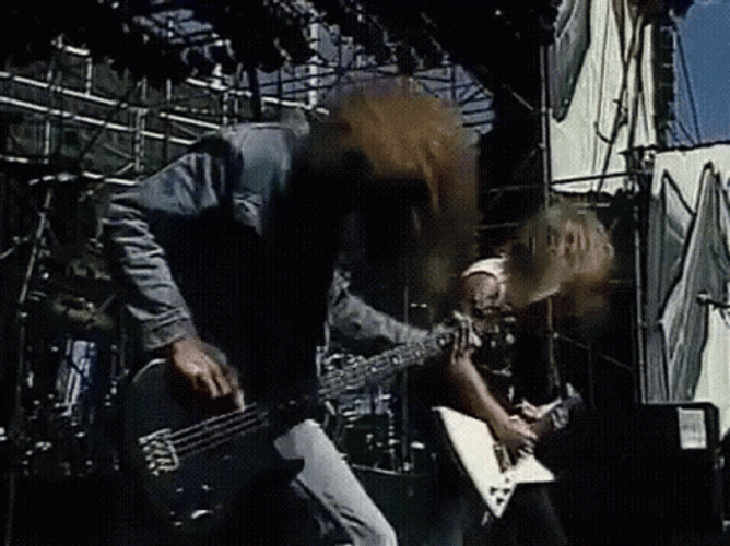 Metallica Ride The Lightning Headbang GIF