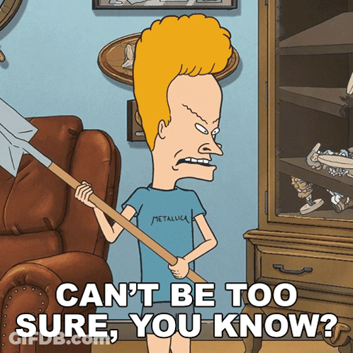 Metallica Shirt Cartoon Character Holding Shovel GIF
