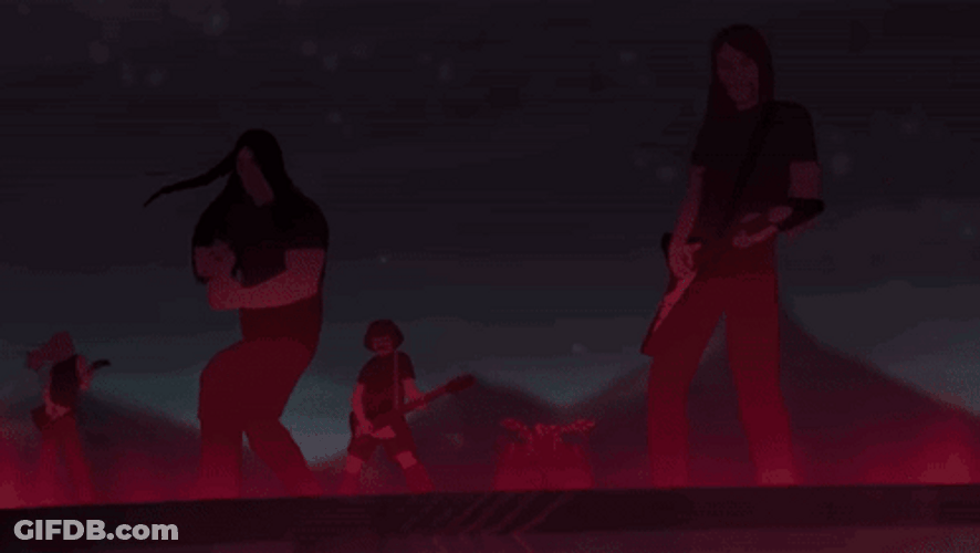 Metalocalypse Powerful Light GIF