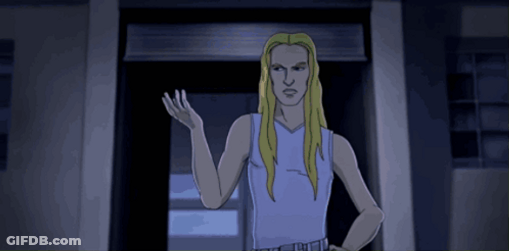 Metalocalypse Skwigelf Happy Face GIF