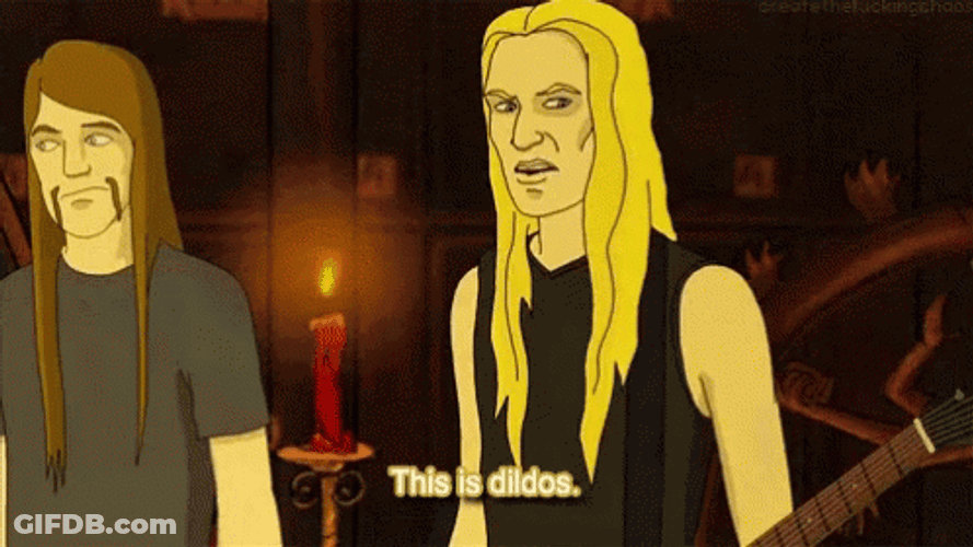Metalocalypse Skwigelf Introducing Someone GIF