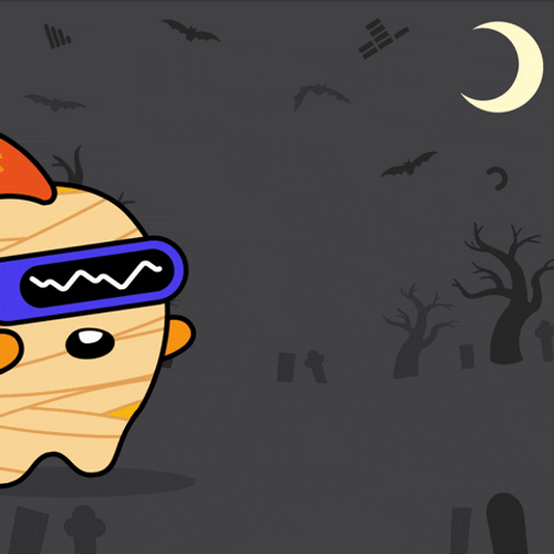 Metrics Graph In Sunglasses Cartoon Dino GIF