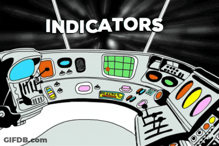 Metrics Indicators Over Heating Animation GIF