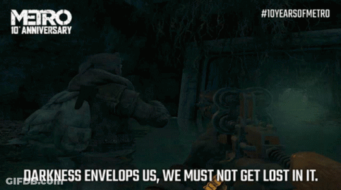 Metro 10Th Anniversary Person Holding Light GIF