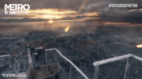 Metro 10Th Anniversary Video Game GIF