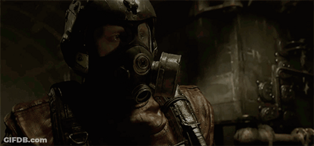 Metro 2033 Artyom Gas Mask GIF